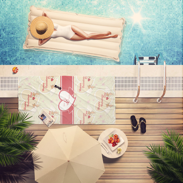 Mouse Love Pool Towel Lifestyle