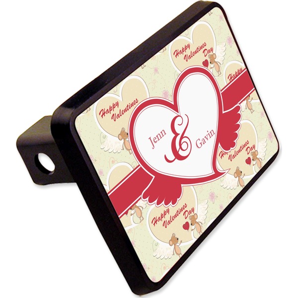 Custom Mouse Love Rectangular Trailer Hitch Cover - 2" (Personalized)