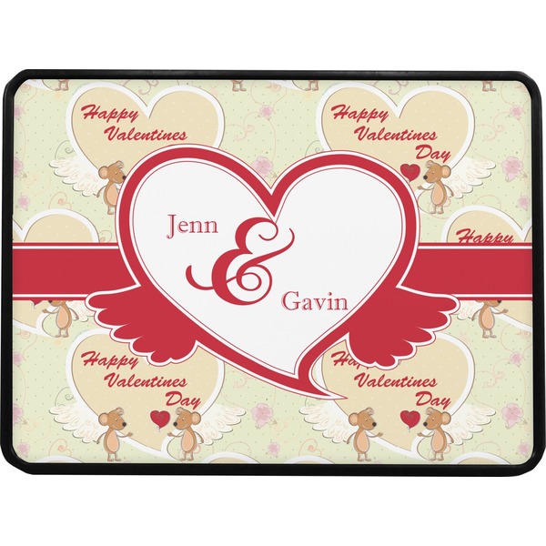 Mouse Love Rectangular Car Hitch Cover w/ FRP Insert