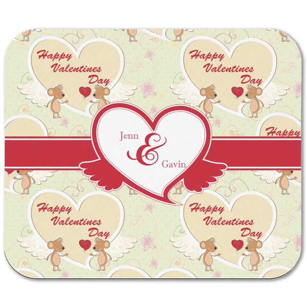 Mouse Love Rectangular Mouse Pad - APPROVAL