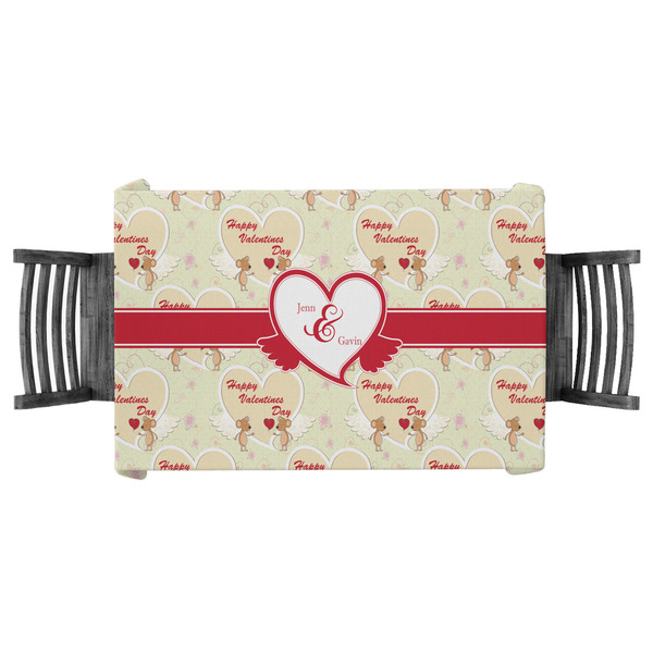 Custom Mouse Love Tablecloth - 58"x58" (Personalized)