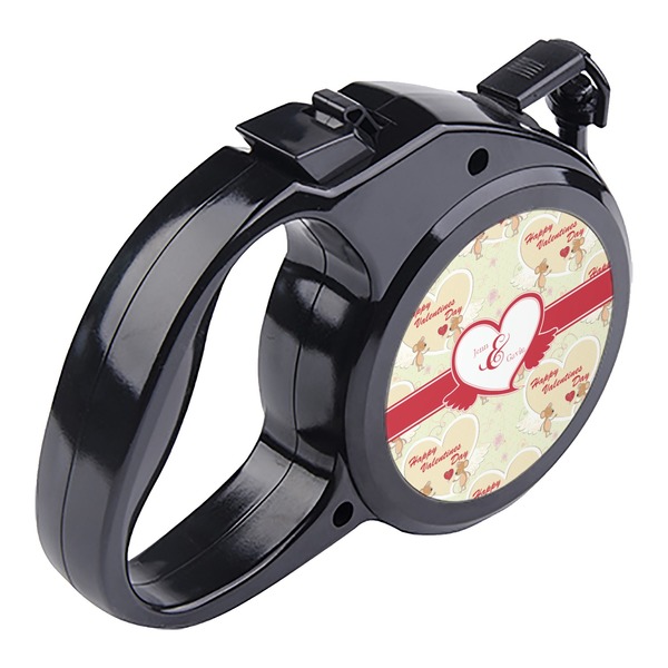 Mouse Love Retractable Dog Leash - Angle