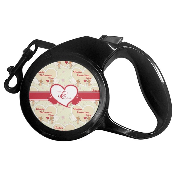 Custom Mouse Love Retractable Dog Leash - Small (Personalized)