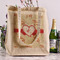 Mouse Love Reusable Cotton Grocery Bag - In Context