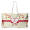 Mouse Love Large Rope Tote Bag - Front View