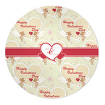 Mouse Love 5' Round Indoor Area Rug (Personalized)