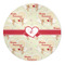 Mouse Love Round Indoor Rug - Front/Main