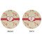 Mouse Love Round Linen Placemats - APPROVAL (double sided)