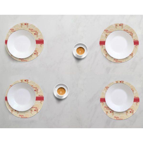Mouse Love Round Linen Placemats - LIFESTYLE (set of 4)