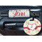 Mouse Love Round Luggage Tag & Handle Wrap - In Context