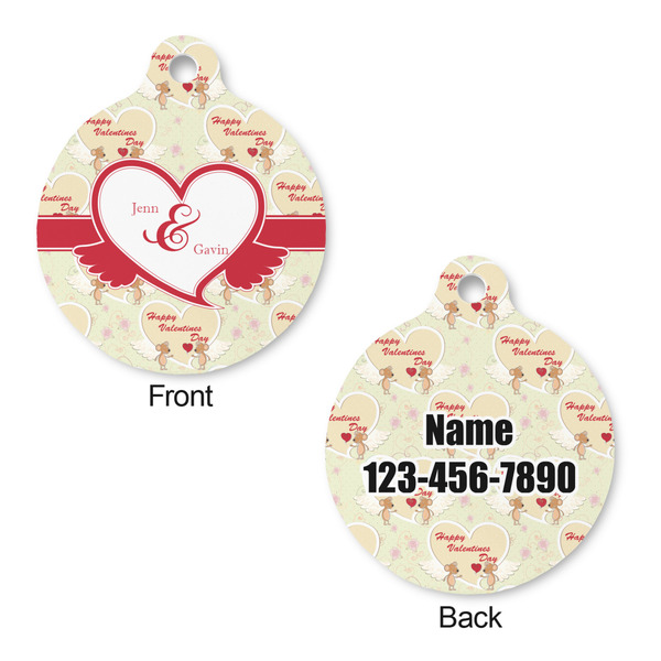 Mouse Love Round Pet ID Tag - Large - Approval