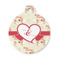 Mouse Love Round Pet Tag