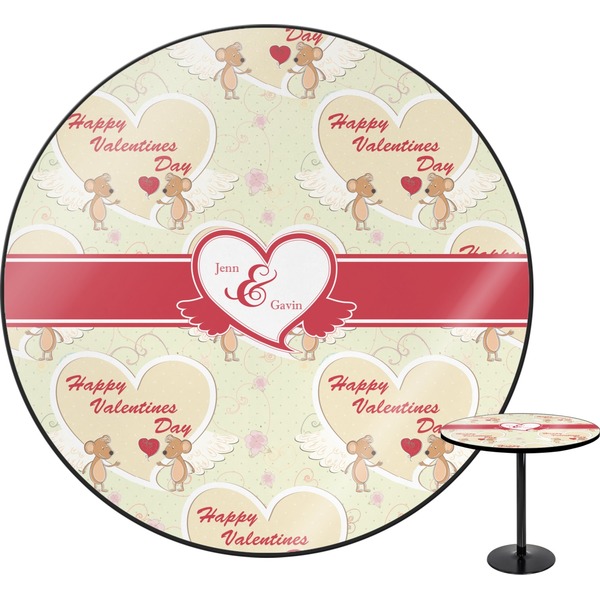 Custom Mouse Love Round Table - 30" (Personalized)