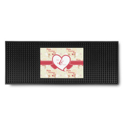 Mouse Love Rubber Bar Mat (Personalized)