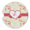 Mouse Love Sandstone Car Coaster - Single (Personalized)