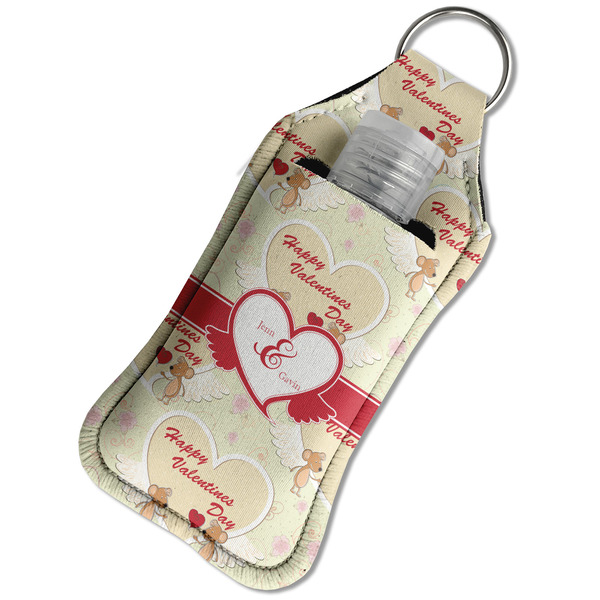 Mouse Love Sanitizer Holder Keychain - Large in Case