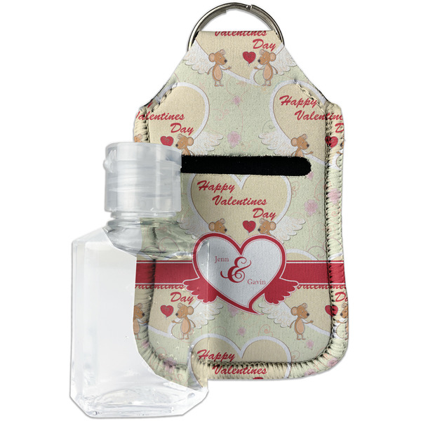 Custom Mouse Love Hand Sanitizer & Keychain Holder - Small (Personalized)