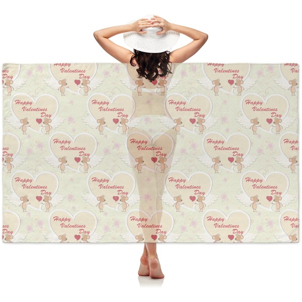 Custom Mouse Love Sheer Sarong