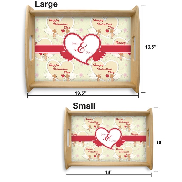 Mouse Love Serving Tray Wood Sizes