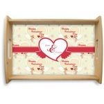 Mouse Love Natural Wooden Tray - Small (Personalized)