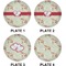 Mouse Love Set of Lunch / Dinner Plates (Approval)
