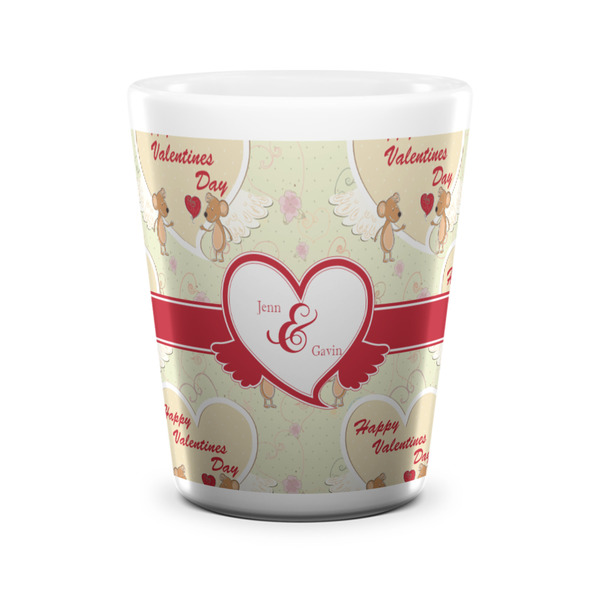 Mouse Love Shot Glass - White - FRONT