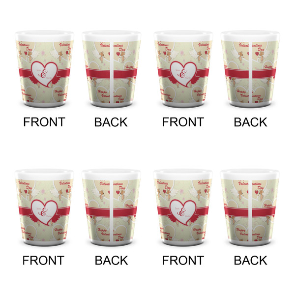Mouse Love Shot Glass - White - Set of 4 - APPROVAL