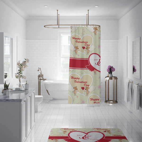 Mouse Love Shower Curtain - Custom Size