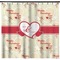 Mouse Love Shower Curtain - Custom Size (Personalized)