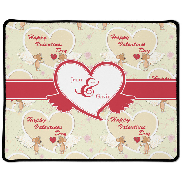 Custom Mouse Love Large Gaming Mouse Pad - 12.5" x 10" (Personalized)