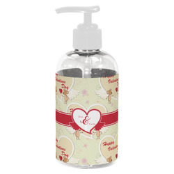 Mouse Love Plastic Soap / Lotion Dispenser (8 oz - Small - White) (Personalized)
