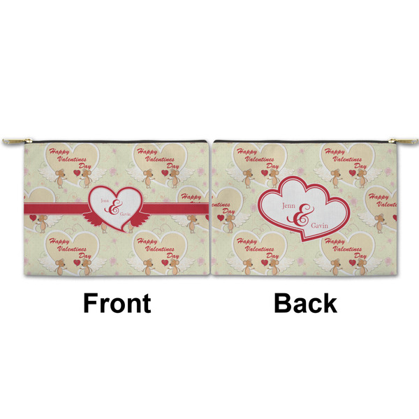 Mouse Love Small Zipper Pouch Approval (Front and Back)