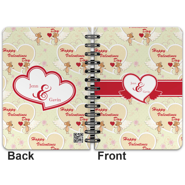 Mouse Love Spiral Journal 5 x 7 - Apvl