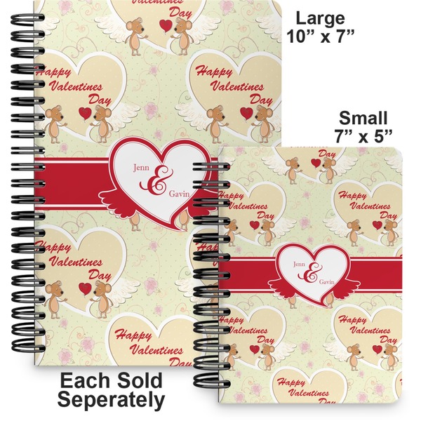 Mouse Love Spiral Journal - Comparison