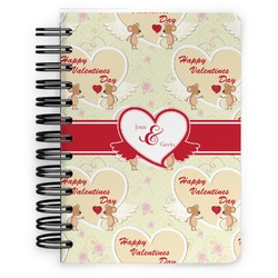 Mouse Love Spiral Notebook - 5x7 w/ Couple's Names