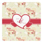 Mouse Love Square Decal - Small (Personalized)