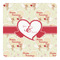 Mouse Love Square Decal