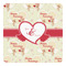 Mouse Love Square Decal - Large (Personalized)