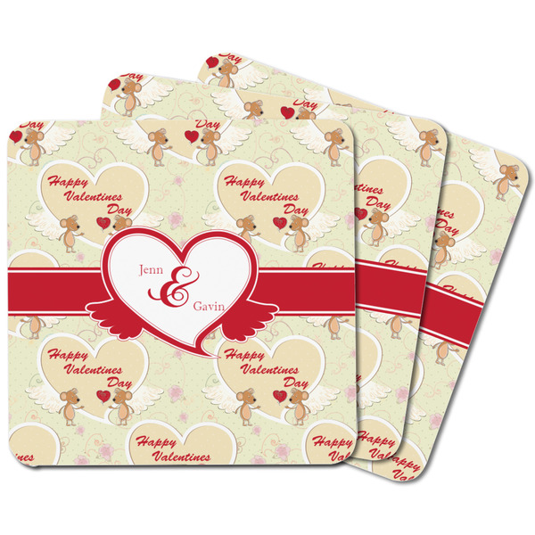 Mouse Love Square Fridge Magnet - MAIN