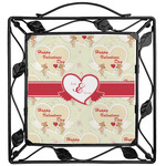 Mouse Love Square Trivet (Personalized)