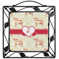 Mouse Love Square Trivet (Personalized)