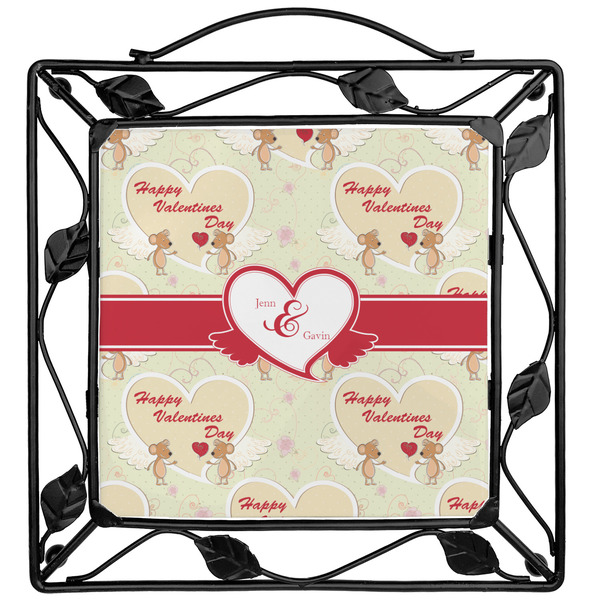 Custom Mouse Love Square Trivet (Personalized)