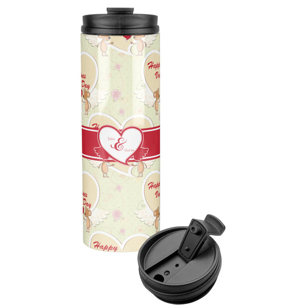 Custom Mouse Love Stainless Steel Skinny Tumbler (Personalized)