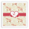 Mouse Love Paper Dinner Napkin - Front View
