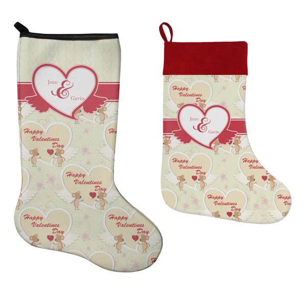 Mouse Love Stockings - Side by Side compare