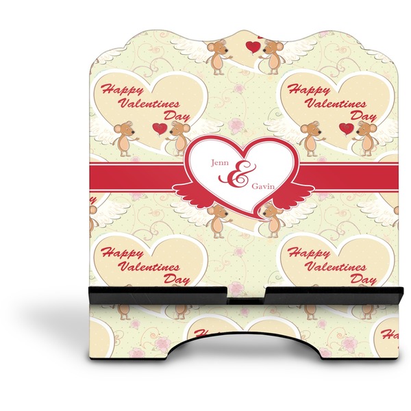 Mouse Love Stylized Tablet Stand - Front without iPad