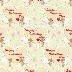 Mouse Love Fabric by the Yard