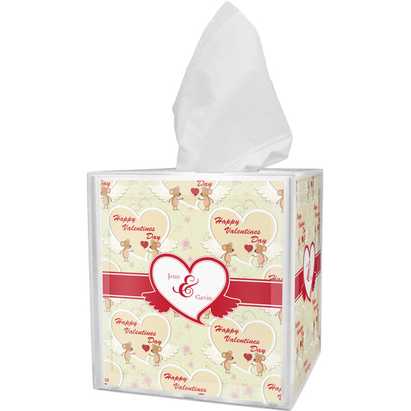 Custom Mouse Love Tissue Box Cover (Personalized)