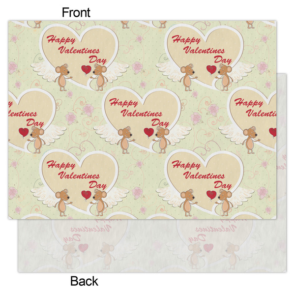 Mouse Love Tissue Paper - Heavyweight - Large - Front & Back