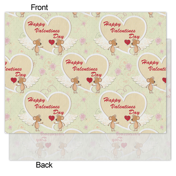 Mouse Love Tissue Paper - Heavyweight - Medium - Front & Back